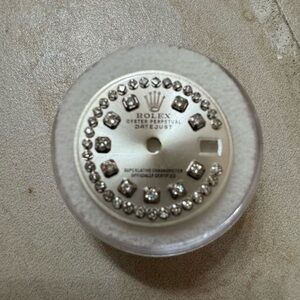 Rolex ladies, diamond string dial